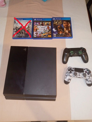 Play Station 4 500gb Fat Usada Como Nueva