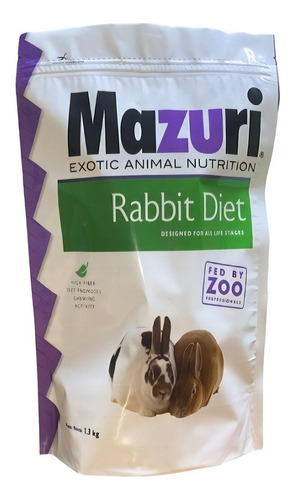 Alimento Mazuri Para Conejo De 1.3 Kilos Rabbit Diet