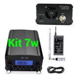 Transmissor Pra Rádio Fm 7w Kit   Completo St Estéreo