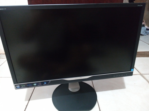 Monitor Philips 4k 288p6ljeb Lcd 28  Preto 100v/240v