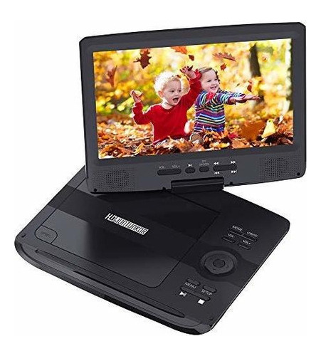 Hdjuntunkor Hdpdvd01 Reproductor De Dvd Portatil Con Pantal