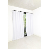 Cortina Blackout Textil Premium 2 Paños * 140x220