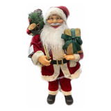 Boneco Papai Noel Presentes Grande 60cm Decoração Natal Rmi