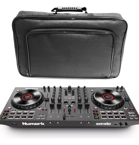 Controladora De 4 Decks Numark Ns4fx + Bag Envio Já 