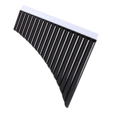 Instrumento De Madera Duradero Pan Flute Do Key Black De 16