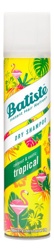 Shampoo En Seco Batiste Con Fragancia Tropical 200ml