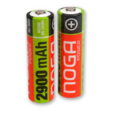 2 Pilas Recargables Aa Noga 2900 Mah