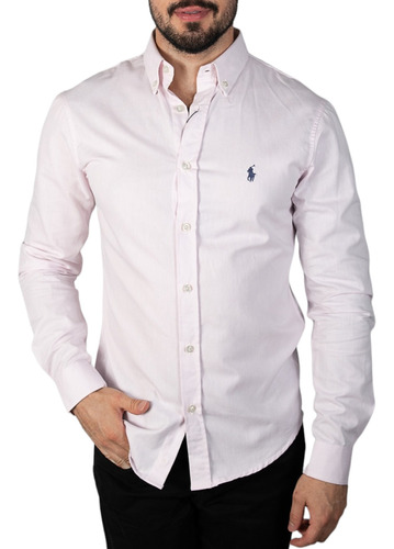 Camisa Social Masculina Manga Longa