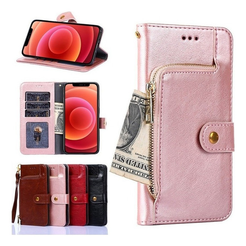 F Funda Celular For LG K42 K52 K62 Velvet 4g/5g Tipo Cartera