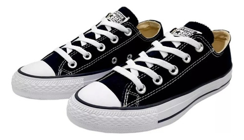 Tennis Zapatillas Converse All Star Negros Con Caja