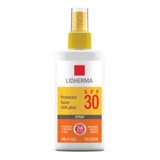 Protector Solar Uva Plus Spf 30 Spray Lidherma