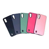 Funda Anti Shock Para Samsung A01 + Glass Full 9d