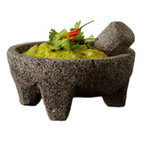 Molcajete / Mortero Taita 18cm De Piedra Volcánica 