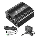 Neewer Fuente Poder Phantom Power48v P Micrófono Condensador