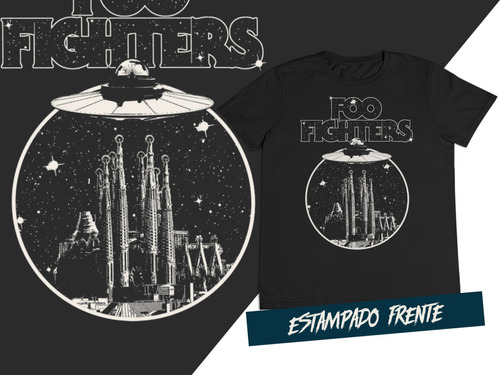 Camiseta Rock Foo Fighters C6