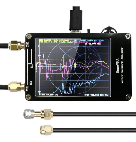 Analizador De Red De Antena Vectorial Portátil 50khz-900mhz