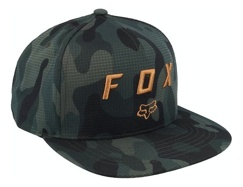 Gorra Fox Vzns Camo Tech Blk Camo Snapback Os