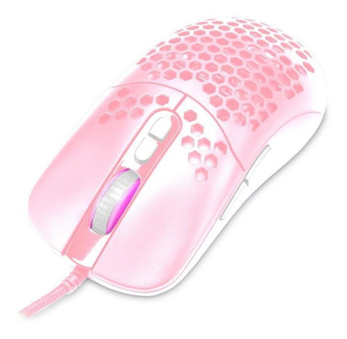 Mouse Gamer Dazz Skadi Usb 2.0 12.000 Dpi Rosa 