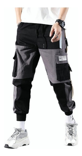 Pantalones Cargo Casual Harem Joggers Hip Hop For Hombres