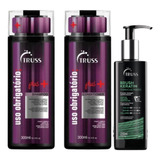 Kit Shampoo,condicionador Uso Obrigatório Plus+brush Keratin