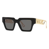 Versace Ve4431u Gb1/81 Square Shape Gold Polarized