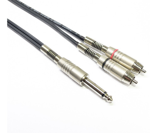 Cabo Y P10 Mono - 2x Rca - Bss Santo Angelo - 3m