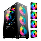 Gabinete Gamer Rgb Gb1729 Vidro Lateral E Frontal