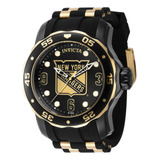 Reloj De Cuarzo Invicta Nhl New York Rangers Para Hombre 423