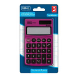 Calculadora Normal 8 Dígitos Rosa Tc03 Tilibra