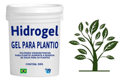 Gel De Plantio/hidrogel/gel Agrícola - 5 Kilos - O Melhor