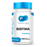 Biotina 10.000mcg 180 Capsulas