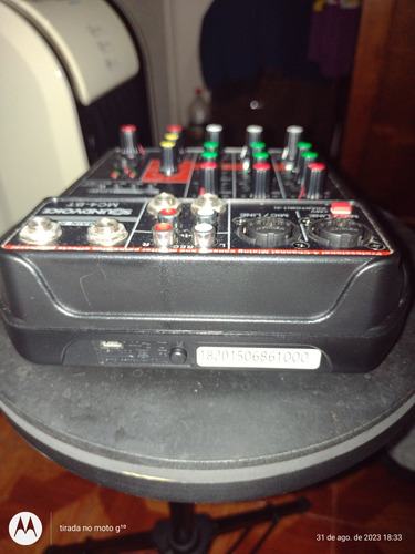 Mesa De Som Soundvoice Mc4-bt