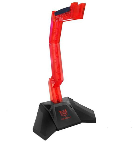 Suporte Onikuma S-01 Para Fone De Ouvido Headset Vermelho