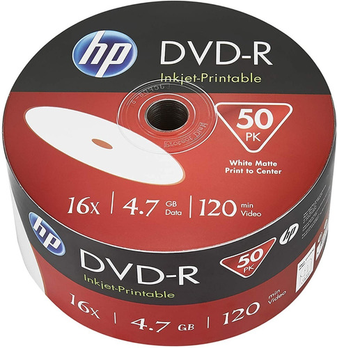 Dvd-r Imprimible X100 Unidades