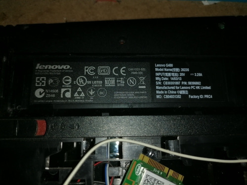 Lenovo G400 