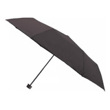 Paraguas Manual Corto Unicros Negro  - Lemi Equipajes   