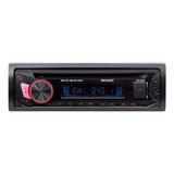 Aiwa Aw-6655 Radio Para Carro Con Usb Bluetooth Y Lector De Tarjeta Sd