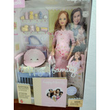 Hermosa Muñeca Barbie Midge Embarazada 2003 Y Su Novio Alan