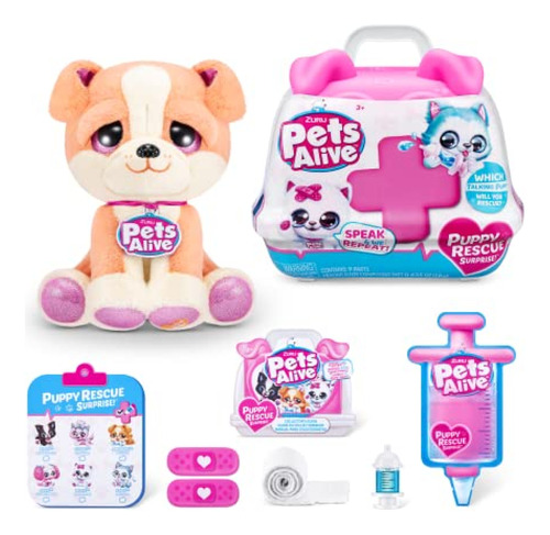 Perro De Juguete  Pets Alive Pet Shop Surprise S3 Puppy Resc