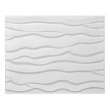 Art3d Paneles Decorativos 3d Diseño Olas 6 Pcs Blanco