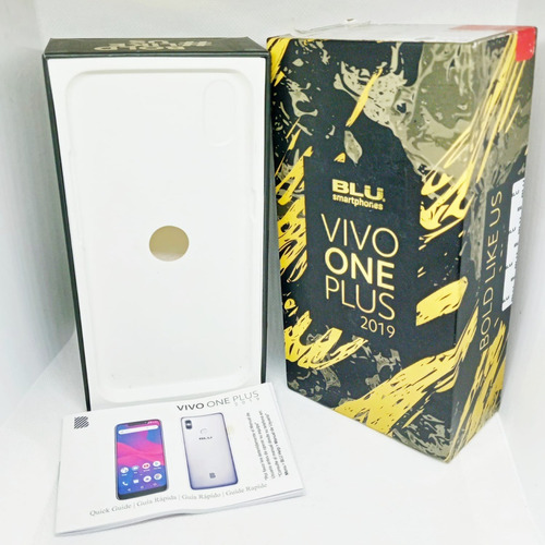 Caja Vacia Con Instructivo Blu Vivo One Plus 2019 Original