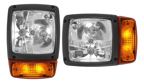 2 Faros Delanteros Led Para Excavadora Jcb De 24 V, Luz Inte