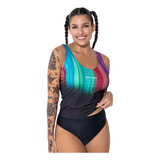 Tankini Deportiva Vedetina Alta Hasta T.5 24244 Bianca Mare