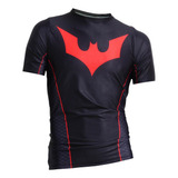 Playera Mma Licra Deportiva Gym Batman Beyond Del Futuro Vit