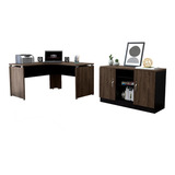 Escritorio 140 + Gabinete 2p Home Office