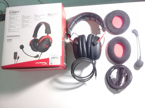 Auricular Gamer Hyperx Cloud Ii Red 