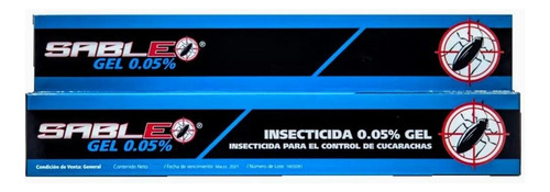 Gel Cucarachas 6 Grs X 2 Unidades