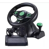 Volante Racer Xbox 360 Ps3 Ps2 Pc Pedal Cambio Vibração 5815