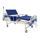 Cama Hospitalaria Manual De Lujo + Con Mesa Removible 