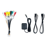 Kit Chicote Universal Central Multimídia Android Rca Gps Usb